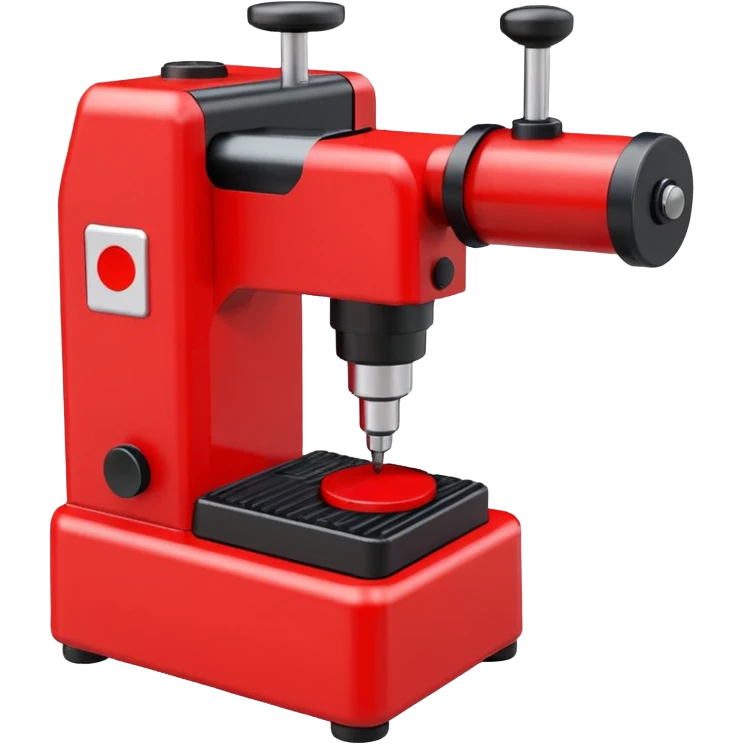 a red dot peen marking machine emoji