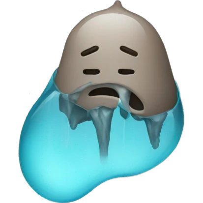 a lung crying  emoji