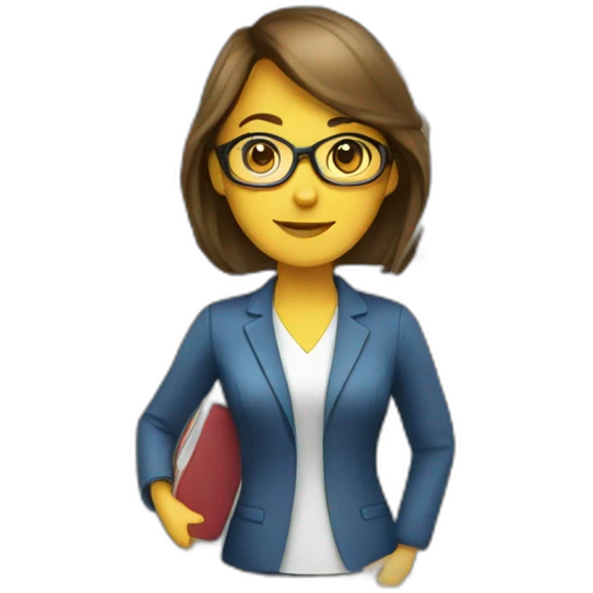 female TEACHER 45 yo emoji