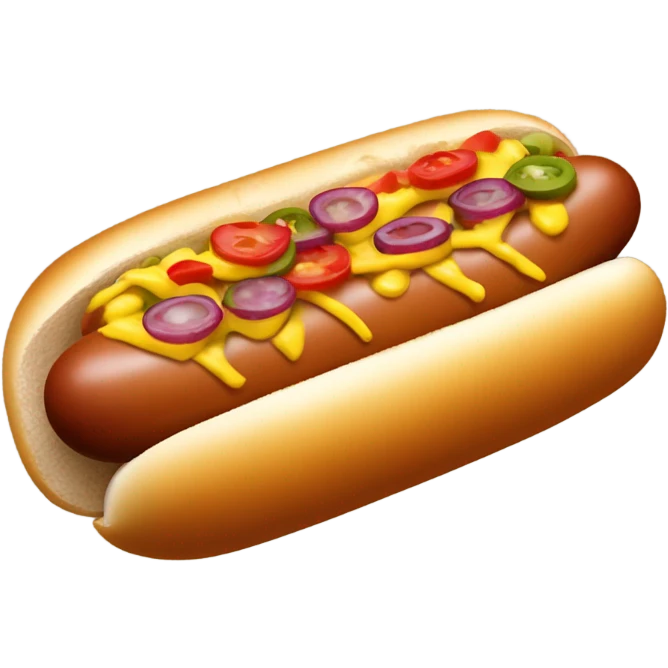 hawt dog emoji