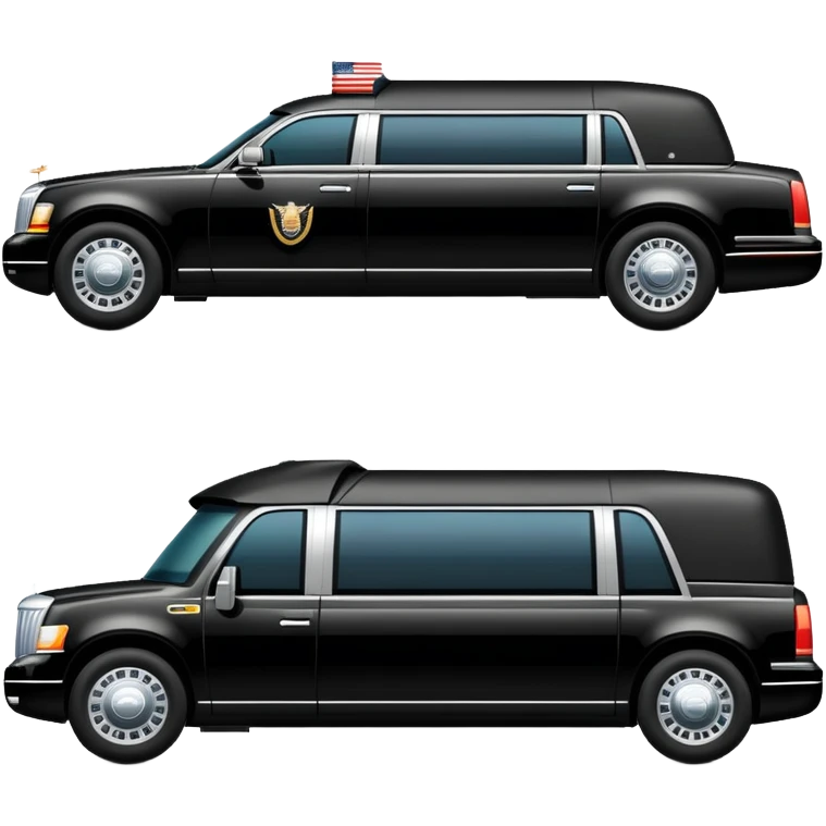 Presidential limousine  emoji