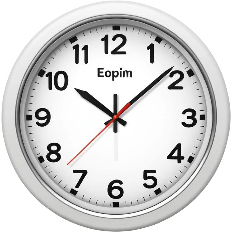 quiero un reloj  de pared 2pm  emoji