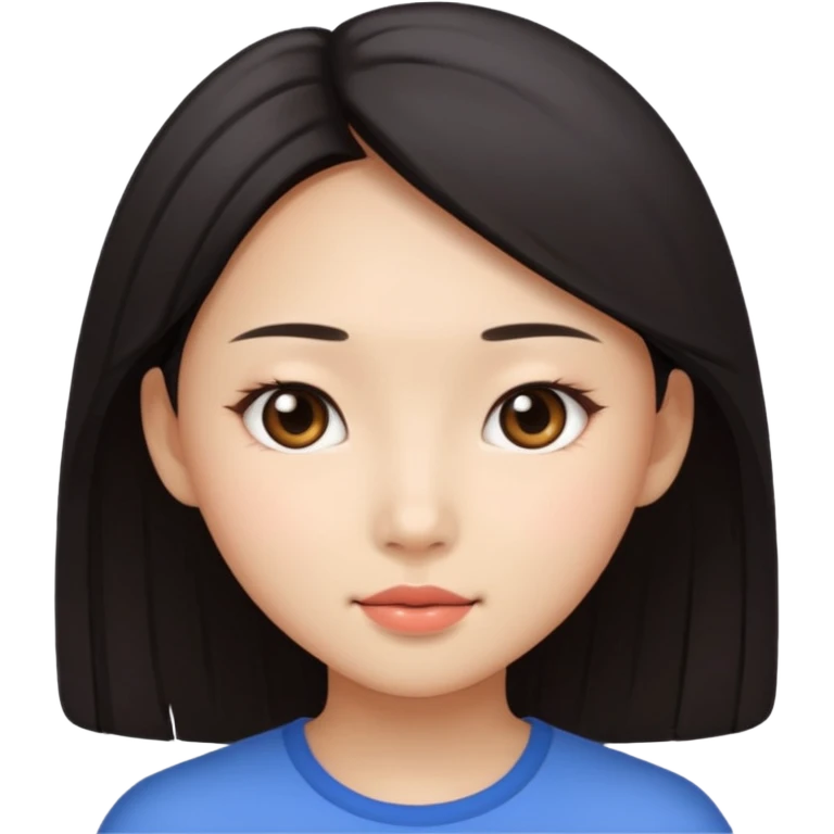 Asian girl emoji