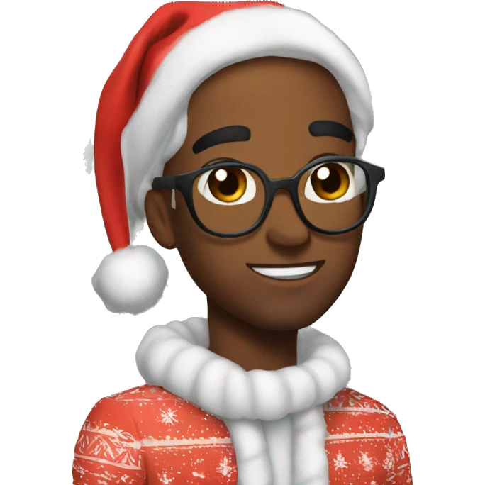 Aesthetic Christmas emoji