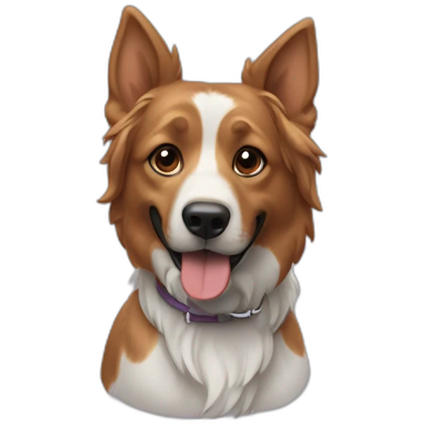 Rodéo sur un chien  emoji
