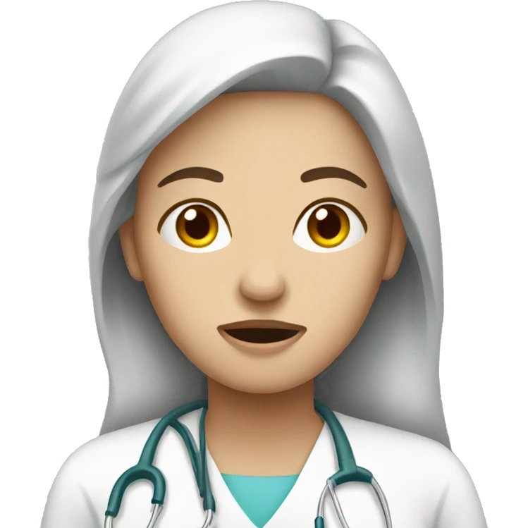 woman patient symptom emoji