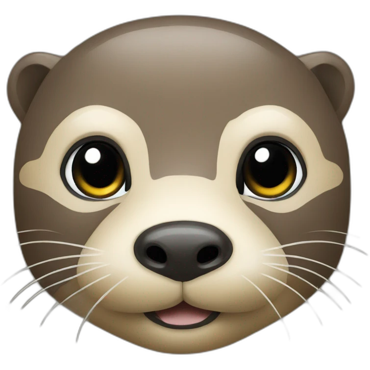 Loutre sur trotue emoji