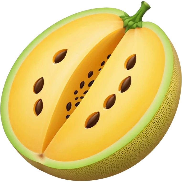 yellow melon emoji