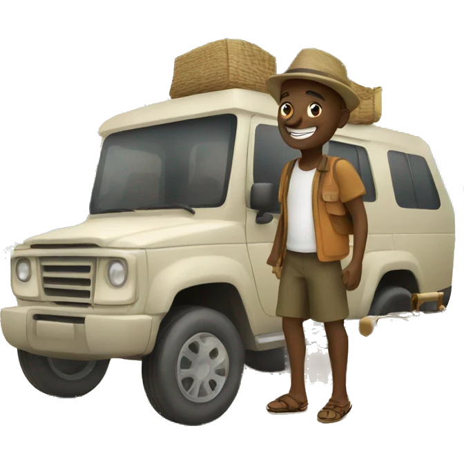 Travel to Africa  emoji