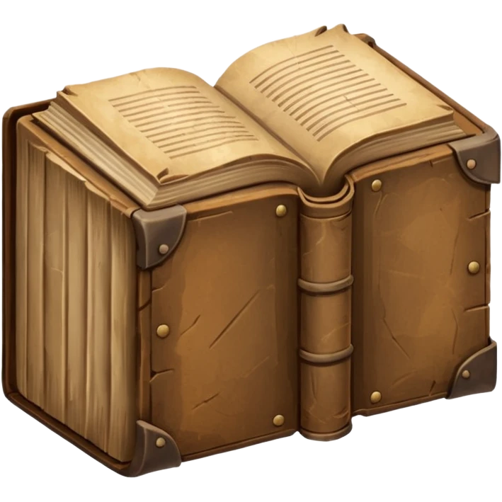 low poly JOB BOOK HISTOIRCAL  emoji