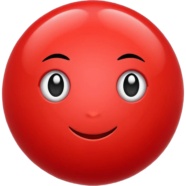 Red emoji