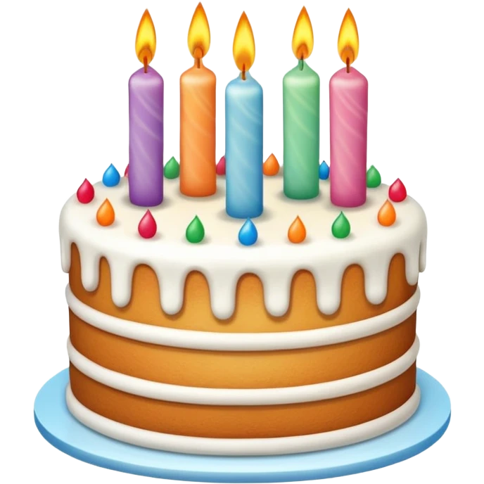 birthday cake emoji