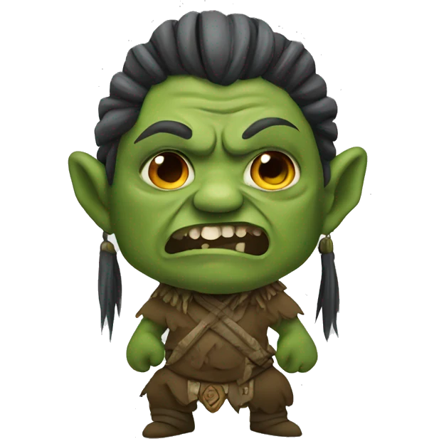 orc chaman emoji