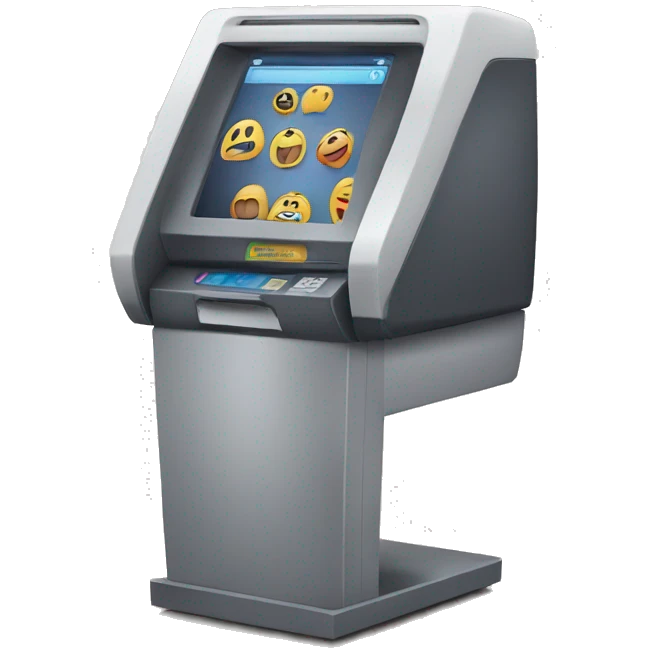 Self checkout  emoji