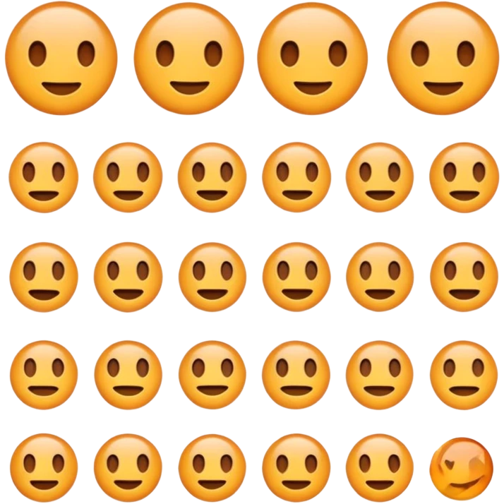 Brown circle emoji