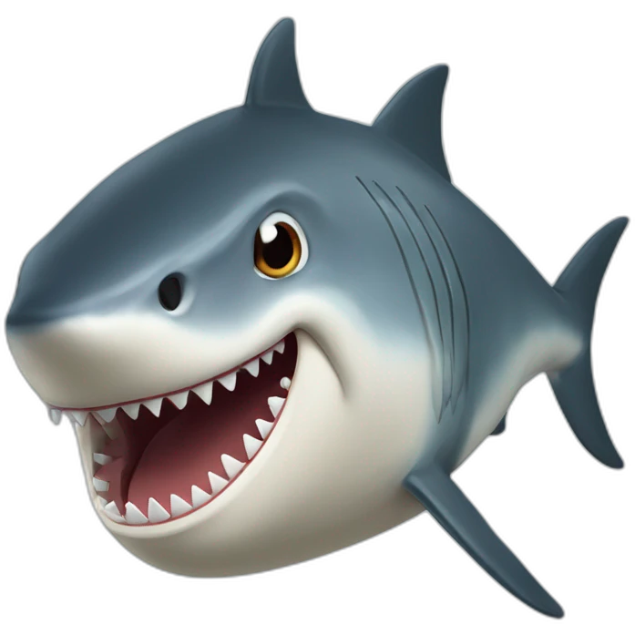 Tiburón fachero emoji