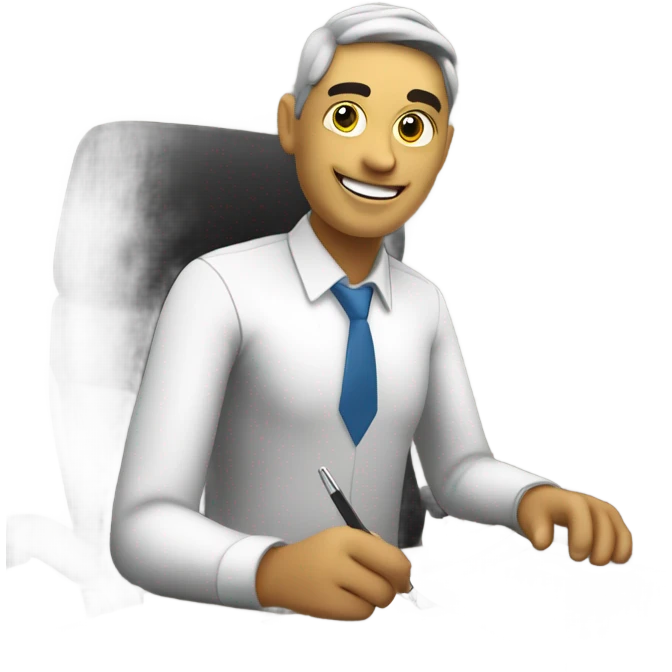 I have just finished my report emoji
