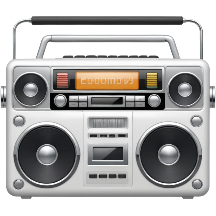 Белый Бумбокс emoji