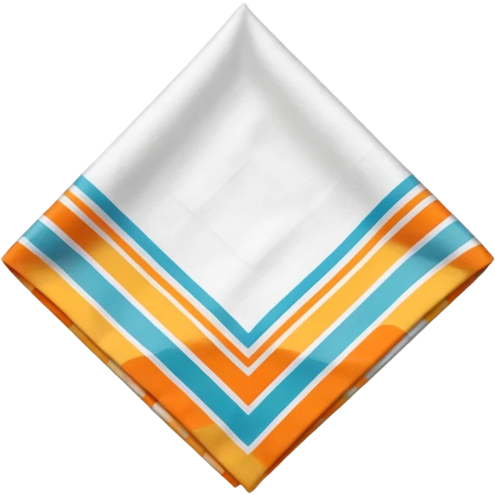 patterned napkin emoji