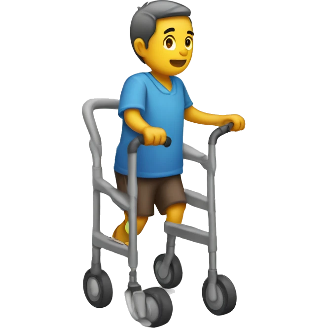 Ambulatory walker  emoji