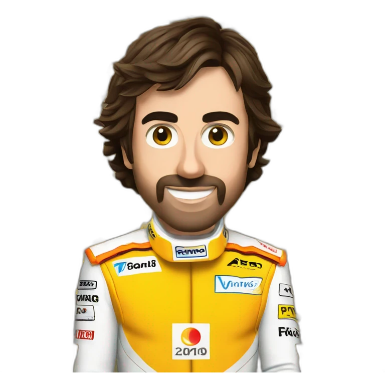 Fernando Alonso Renault emoji