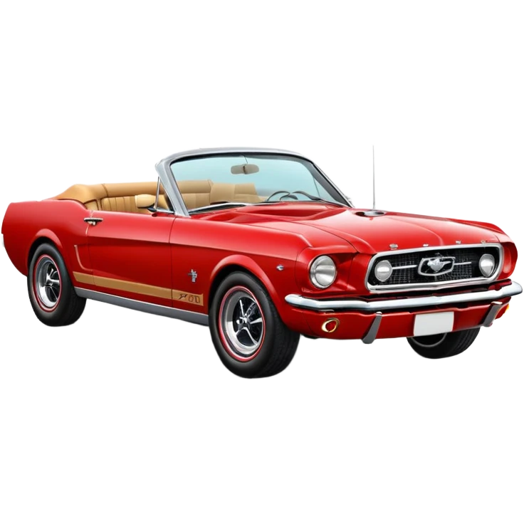 Classic mustang emoji