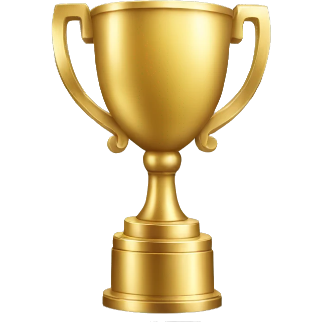gold trophy emoji