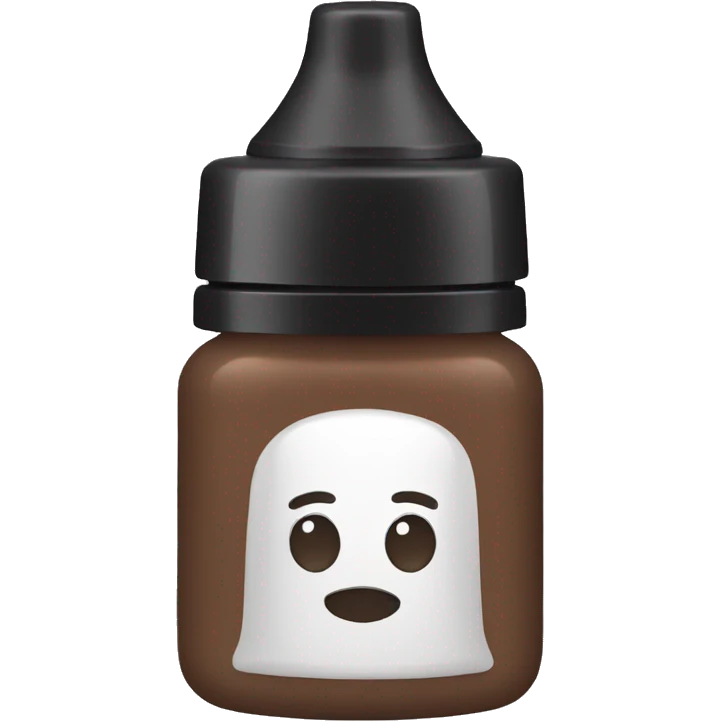 hair mousse in a faceless bottle emoji