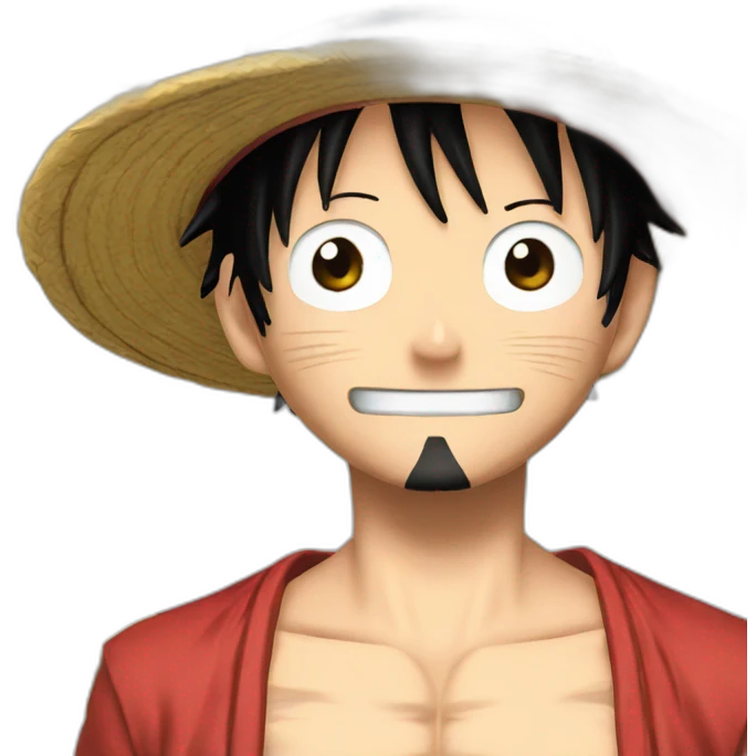 Luffy warano emoji