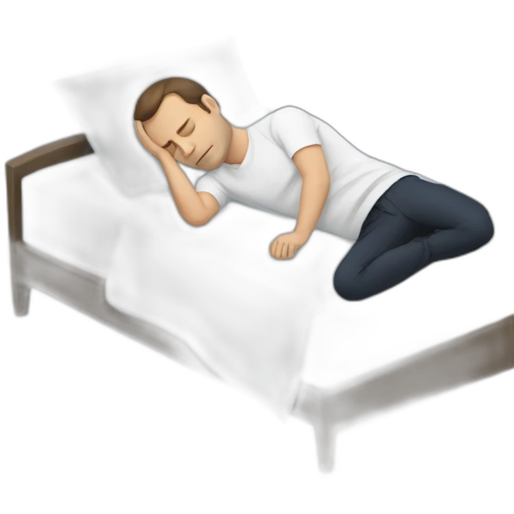 macron sleep emoji