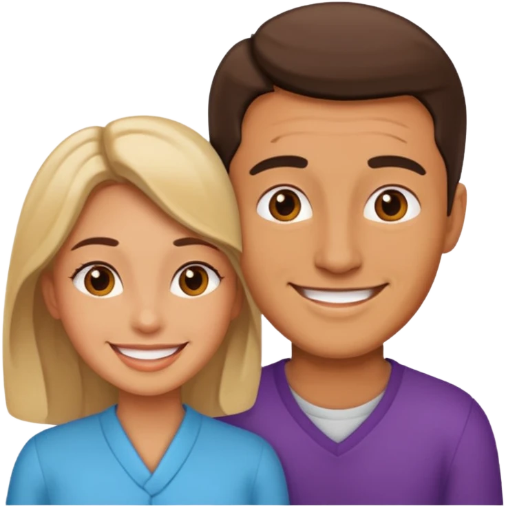 Man devoted to a woman emoji