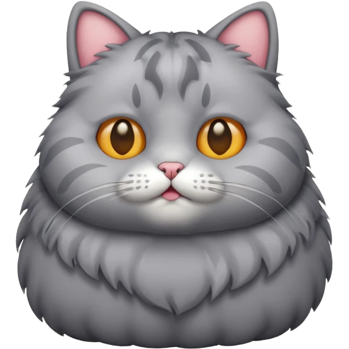 Cat fat emoji