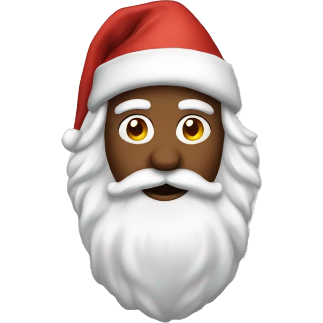 santa but if christmas was halloween emoji