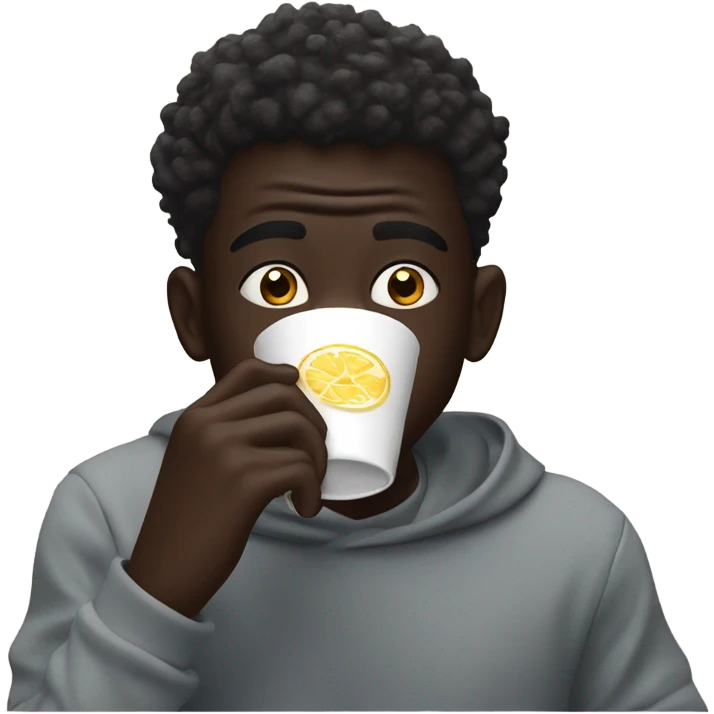 bukayo saka sipping tea emoji