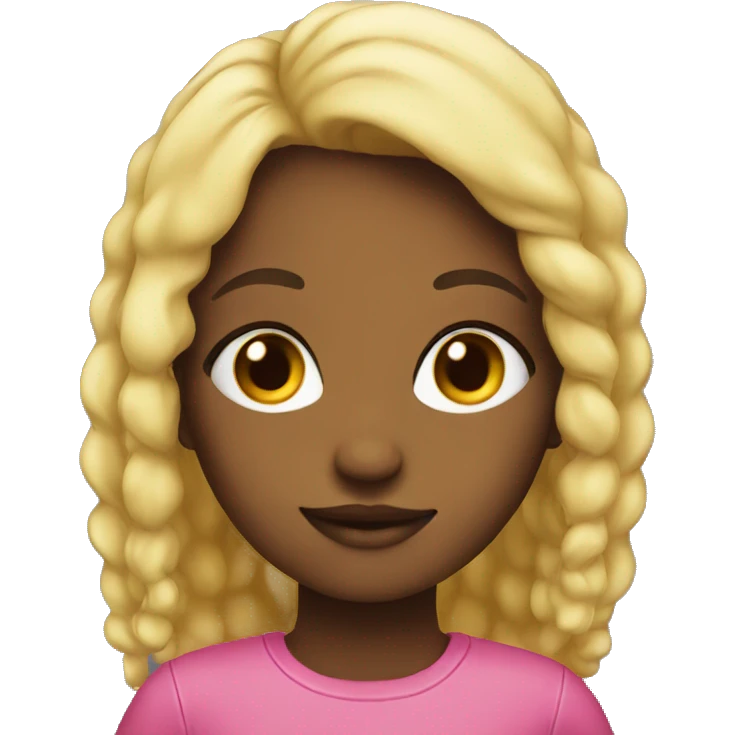 Girl black emoji
