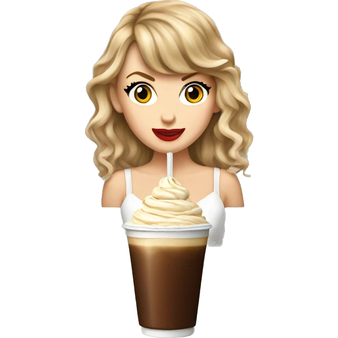 Taylor swift frappachino emoji