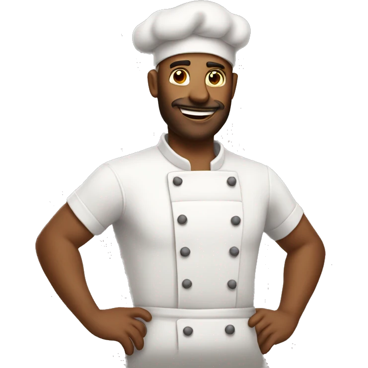 Baker on his birthday  emoji