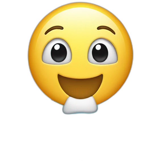 iphone with happy smile on screen facetime incoming call emoji