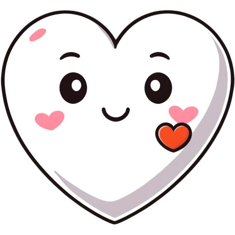 Happy heart emoji