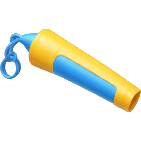 plastic whistle emoji