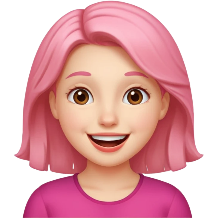 Девушка в восторге emoji