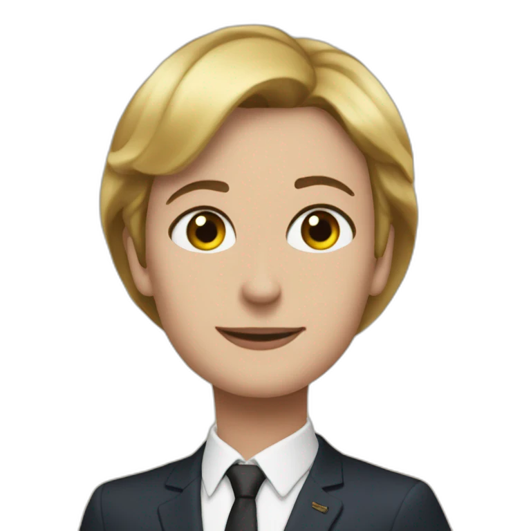 Macron sur Brigitte emoji