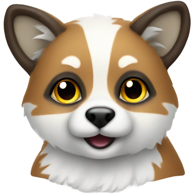 Cute winter theme animal  emoji