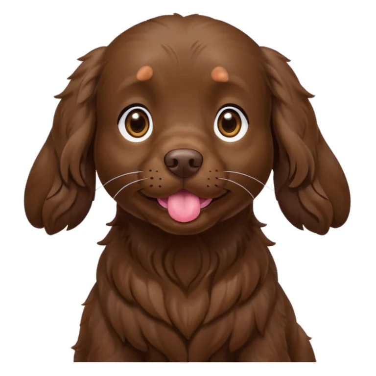 Boykin spaniel blowing kisses  emoji