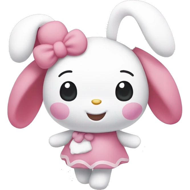 Happy my melody emoji