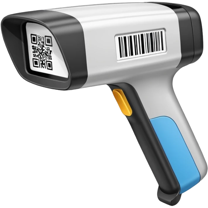emoji of Barcode Scanner with ‘No Product Found’ Screen emoji