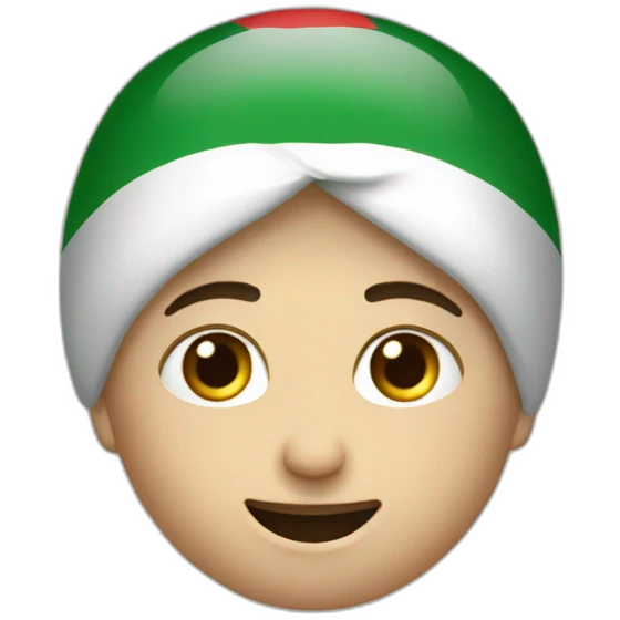 Cœur et Palestine emoji