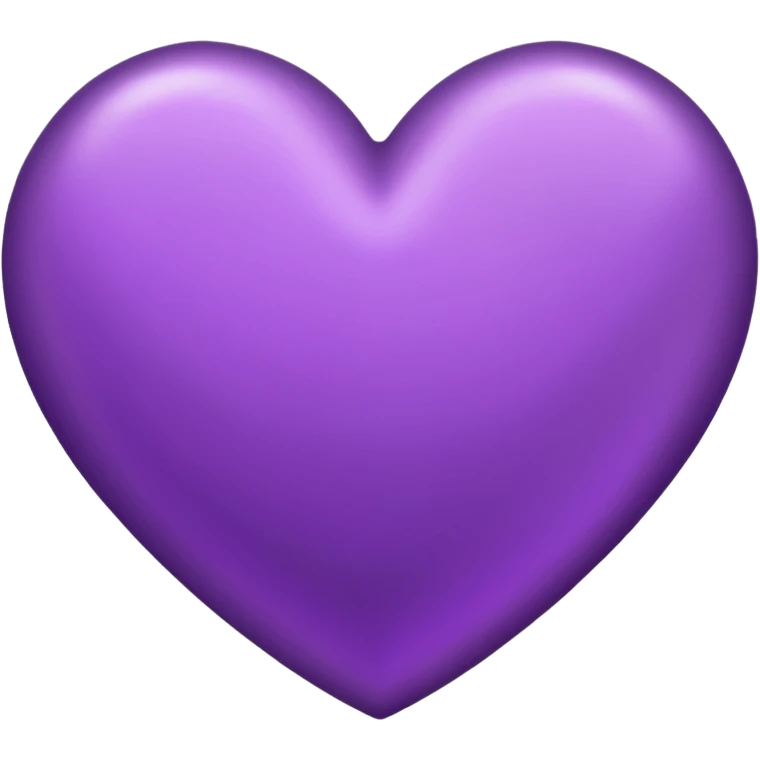 Purple heart  emoji