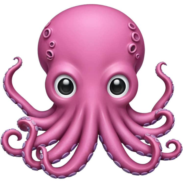 pink octopus face mask emoji