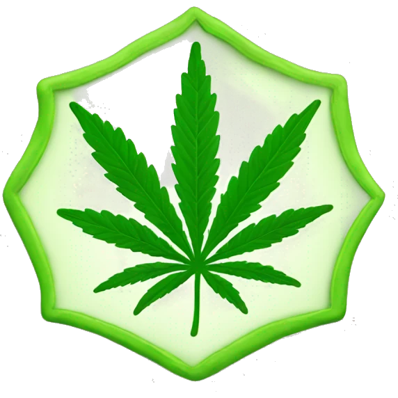 marijuana leaf emoji
